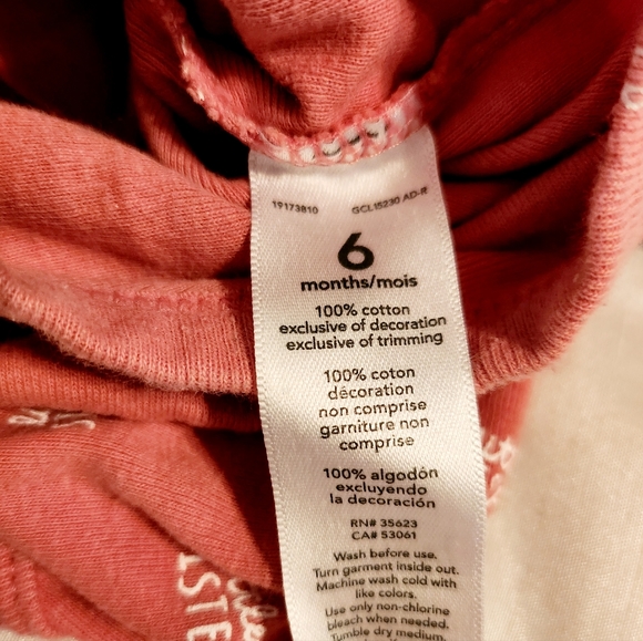 6mo Little Sister onesie - Picture 3 of 4